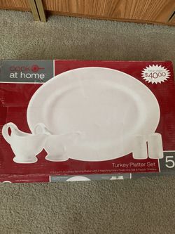 Turkey Plater Set