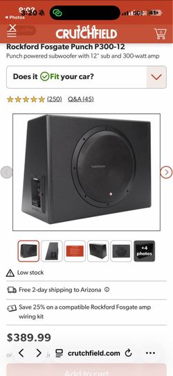 Rockford Fosgate Punch P300-12