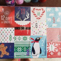 New In Box 12 Pr Undies, See Pictures 