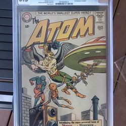 Atom #7 (1963) CGC 6.5 — 1st Hawkman Crossover; Gardner Fox, Gil Kane, and Murphy Anderson