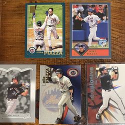 Mike Piazza Mets cards