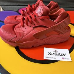 Nike Huarache Size 11 Triple Red 