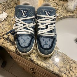 LV Denim Monagram