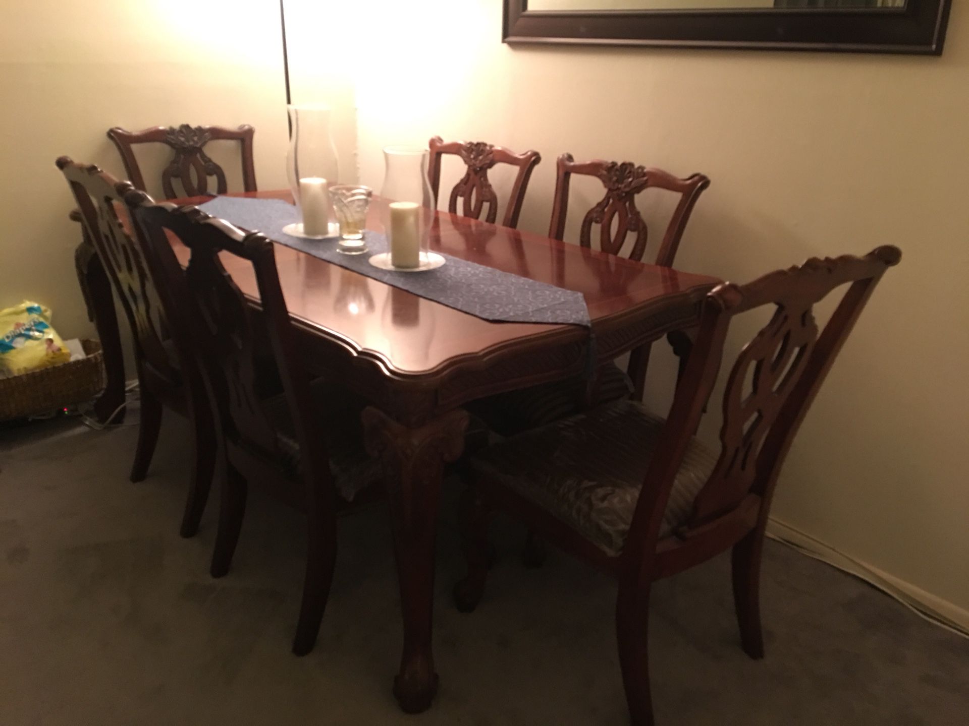 Ashley Furniture Dinning Table and Chairs