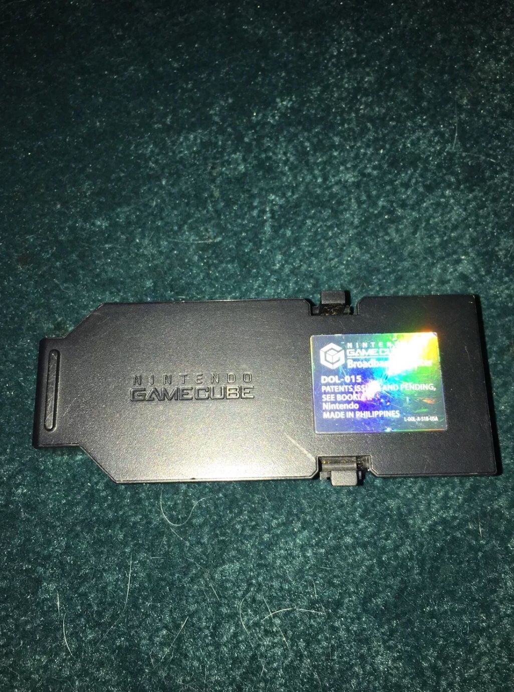 OFFICIAL NINTENDO GAMECUBE NETWORK BROADBAND ADAPTER MODEL (DOL-015) GREAT CONDITION