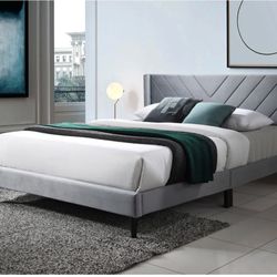 Full Size Bed Frame With Mattress 
