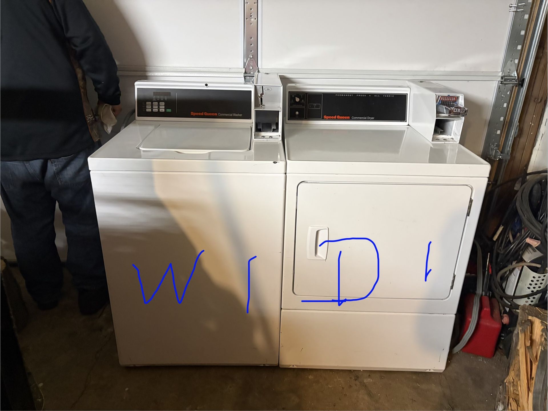 Speed Queen Coin Operated Washer & Dryer Sets