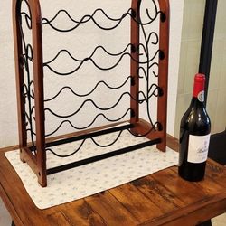 Wine Rack 12 Bottles Freestanding