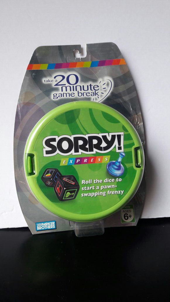 Sorry express games for kids 6+