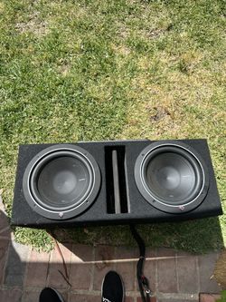 10” rockford fosgate With Amplifier