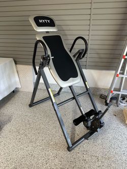 Inversion table for back decompression and relief