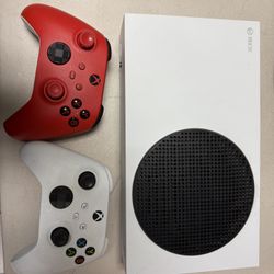 Xbox Series S With Two Remotes