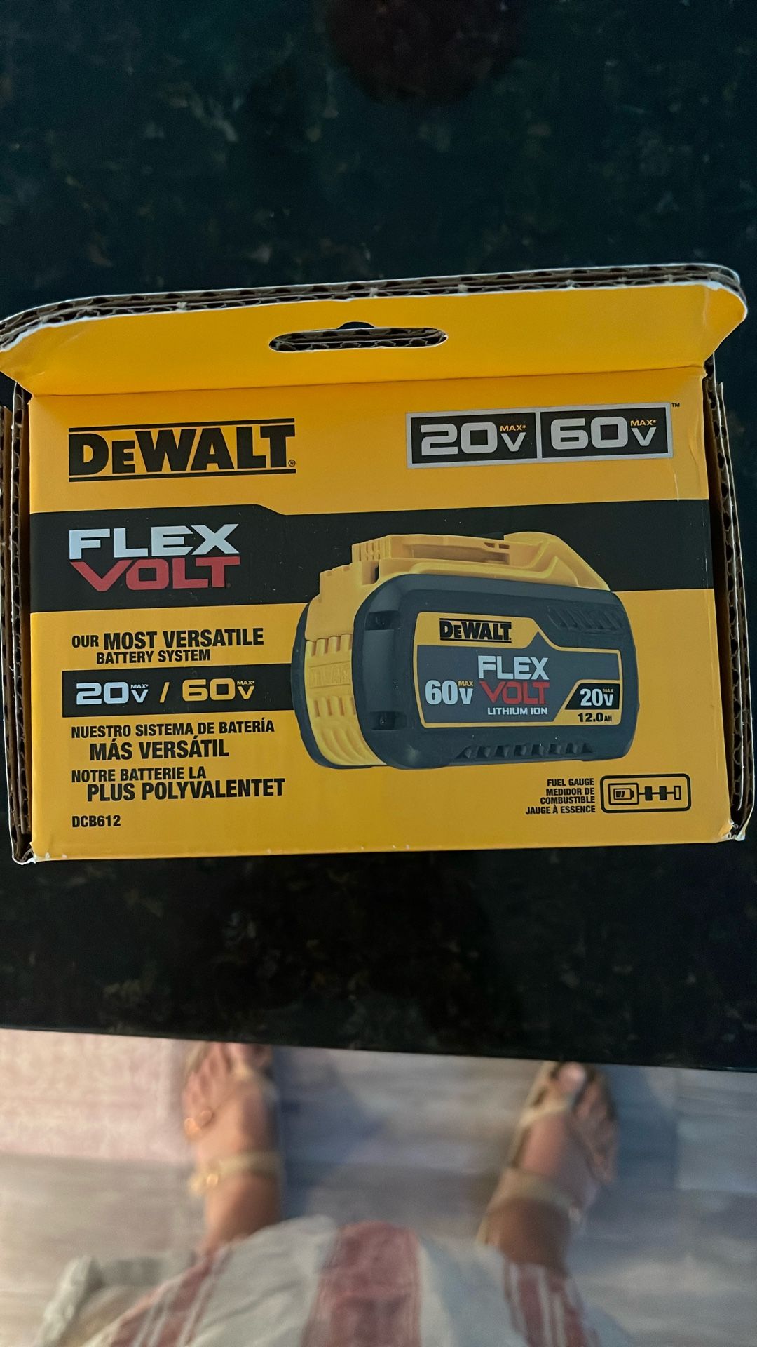 DeWalt 12 AH Flexvolt 20/60 Battery