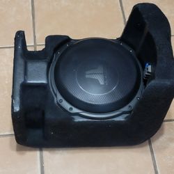 JL Audio Stealthbox
Custom-fit fiberglass enclosure with one 10TW3-D4 10" subwoofer  fits 2016-up Toyota Tacoma Access Cab like new still
