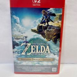 The Legend of Zelda: Tears of the Kingdom Switch 2 New Game