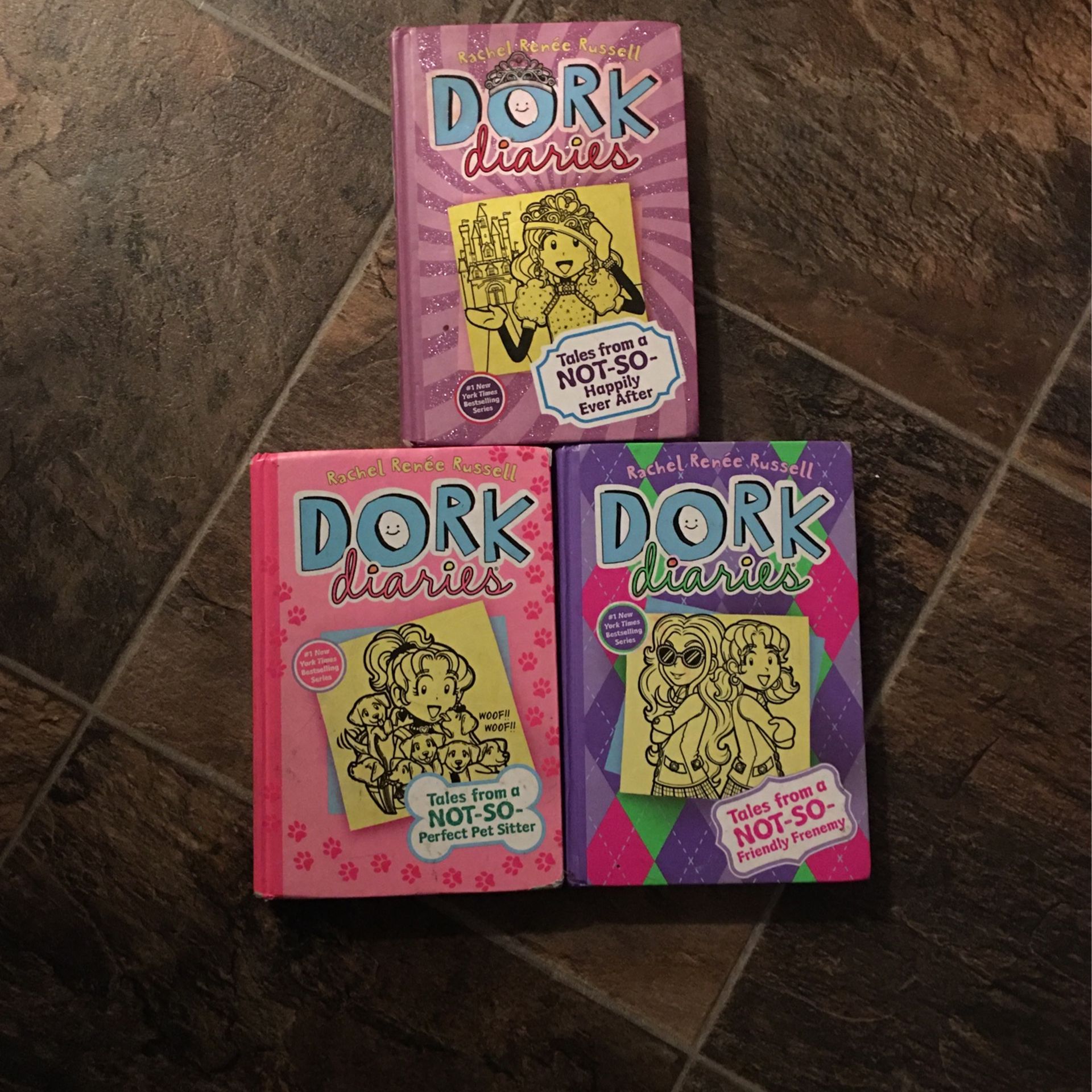 Dork Diaries Hardcover #8,10,11