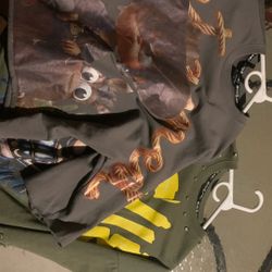 Size Medium Cropped Shirts 