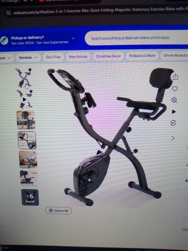 Indoor Exercise Bike (Model: XB-SJ102)