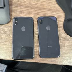 Two IPhone X’s - 64Gb