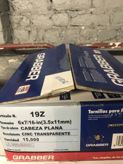 7/16” self taping mini screw 1500 count box