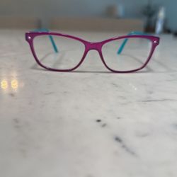 Purple & Turquoise Eyeglasses