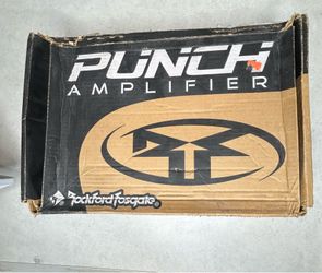 Rockford Fosgate Punch 500.2 2-Channel Car Audio Power Amplifier 250W RMS