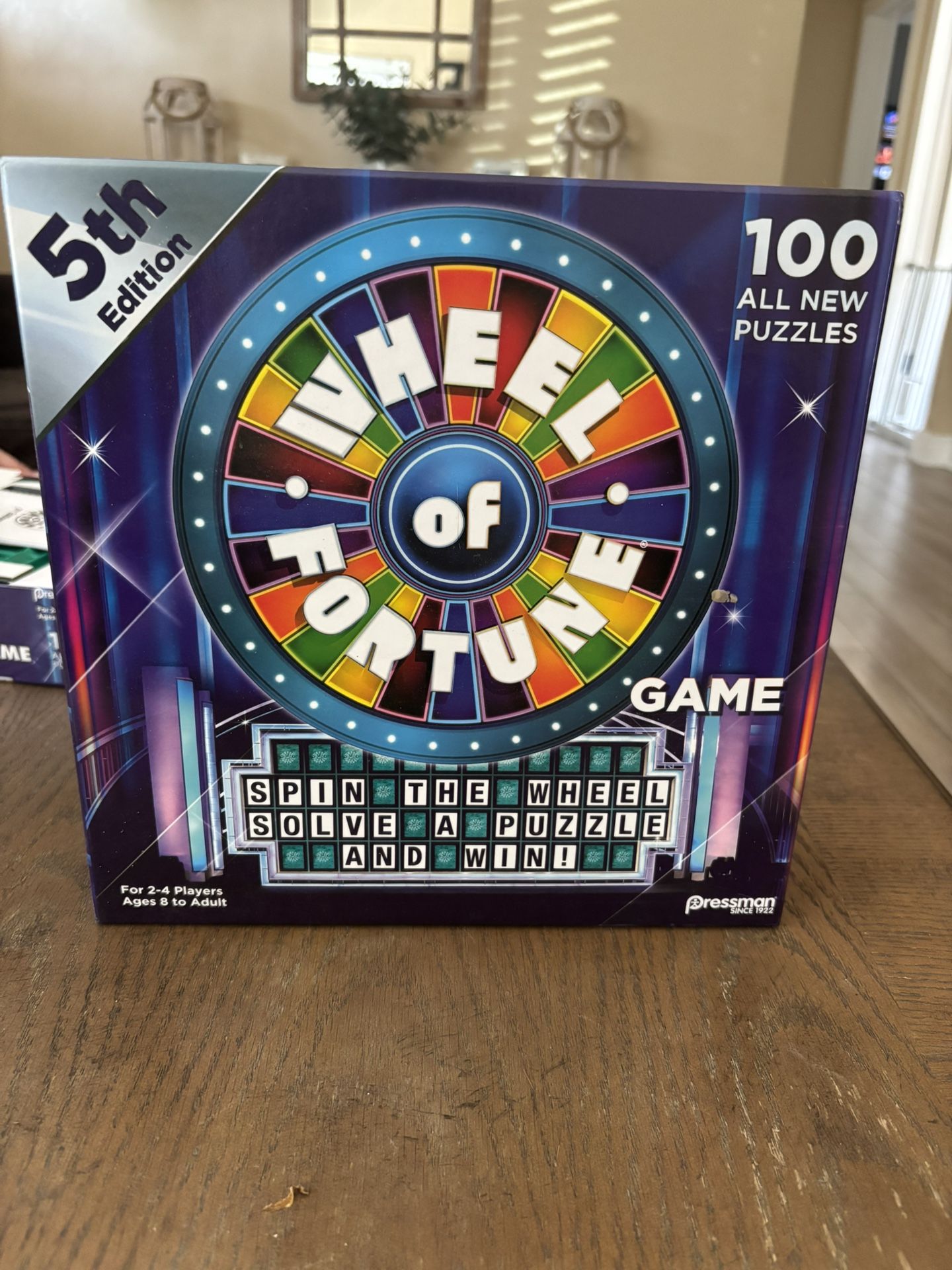 Wheel Of Fortune Game- Brand New