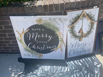 Holiday wall art