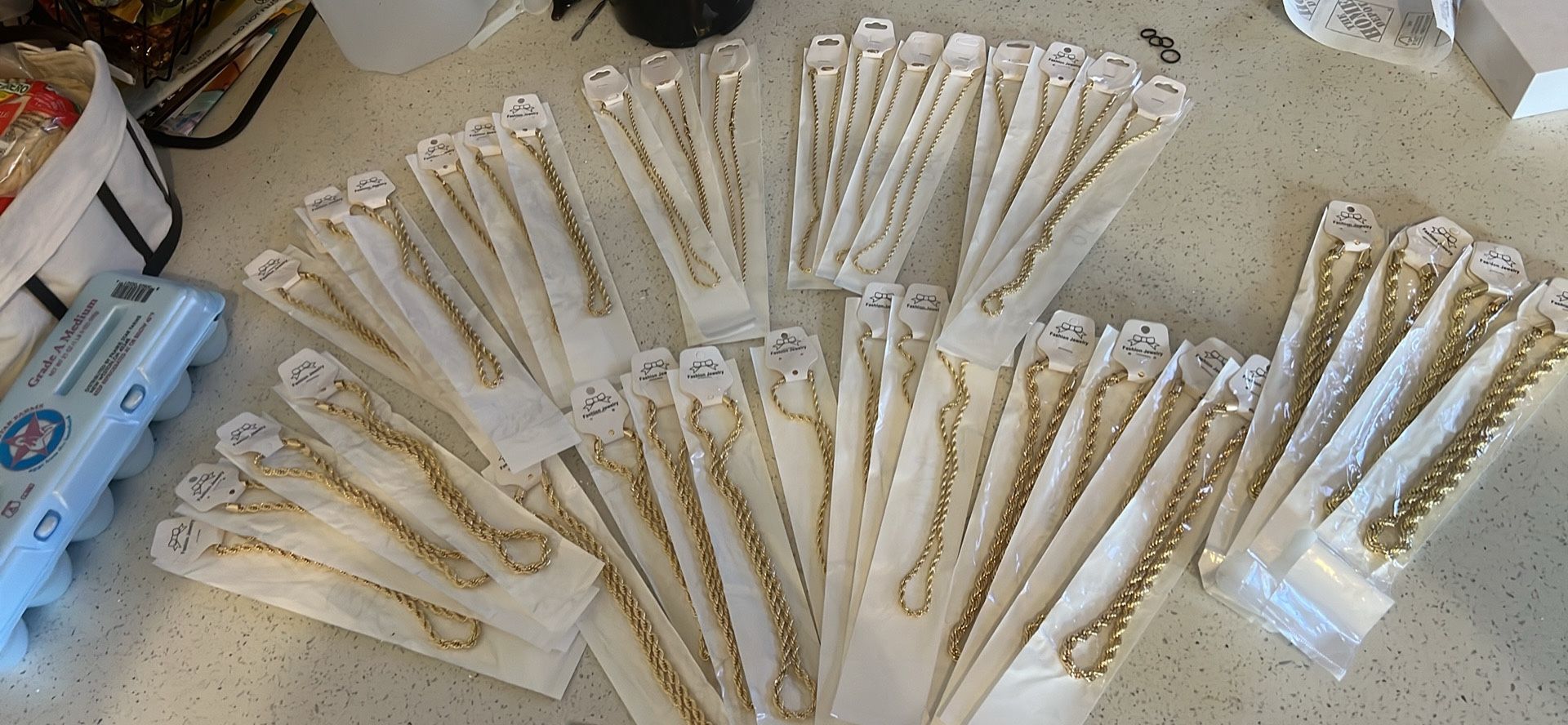 Gold Plated Rope Chain
