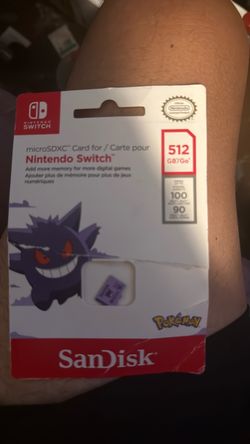 Nintendo switch 512gb memory