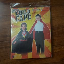 Child Cape - Vampire Or Magician Cape