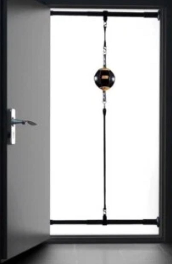 GYRO FITNESS | Doorway Punching Bag/Double End Bag 2.0 | Build The Ultimate Fusion of Speed and Power with This Boxing Reflex Bag | Ideal Boxing Equip