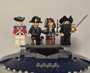 4 Lego Pirates of the Caribbean Minifigs