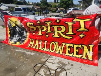 Halloween banner.