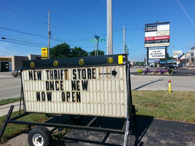 New thrift store at 7640 Riverview Dr Jenison Mi 49428