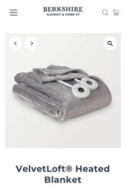 Heated Blanket King Size w dual control for both