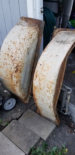 Chevy bed fenders