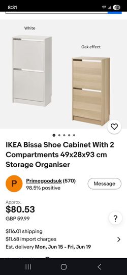 Ikea shoe cabinet