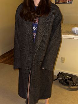 Aritzia slouch coat