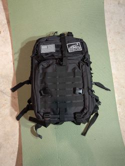 Tactical MOLLE Backpack – Excellent Condition