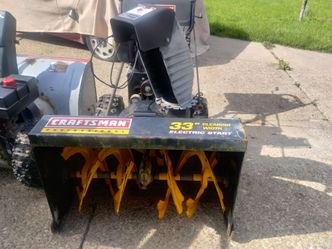 Industrial snow blower