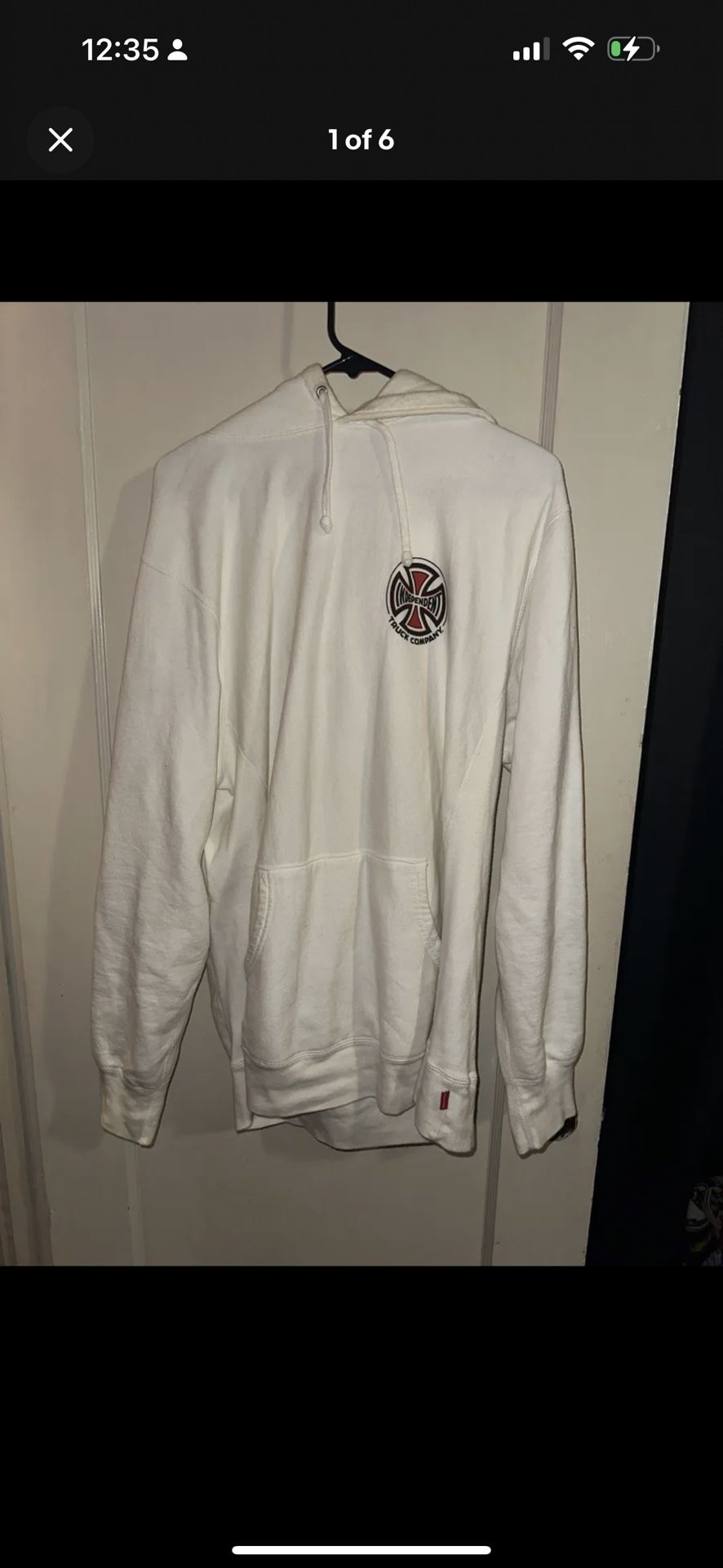 Supreme Independent Hoodie XL