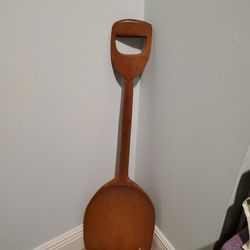 Antique Hand Carved D Handle Farmhouse Shaker Amish Shovel Primitive