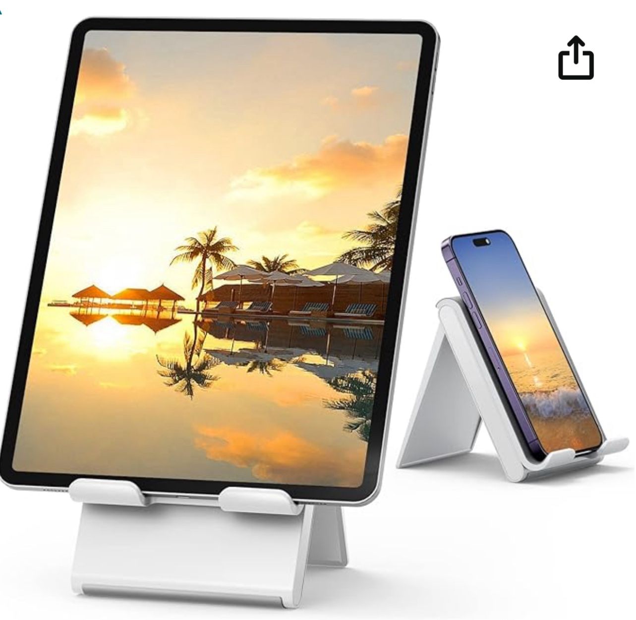 Adjustable Tablet Stand Holder 2 Pack