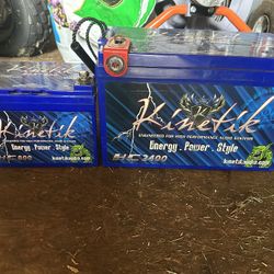 Car Stereo Power Batteries.