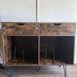 Mid Century Modern Turntable/Entertainment Center Stand