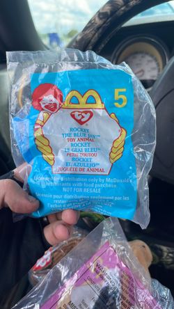 1993 Rocket Blue Jay Teenie Beanie Baby