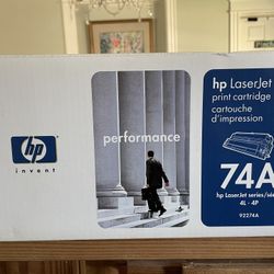 HP Laser jet Print Cartridge 74A