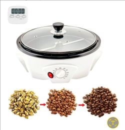 Tostador de café eléctrico, Máquina tostadora de café eléctrica para el hogar, Tostador de café de frijoles, Tostador de café de café de