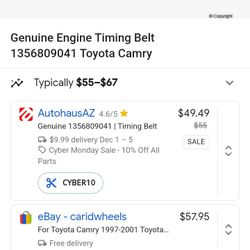 Toyota Camry Timing Belt